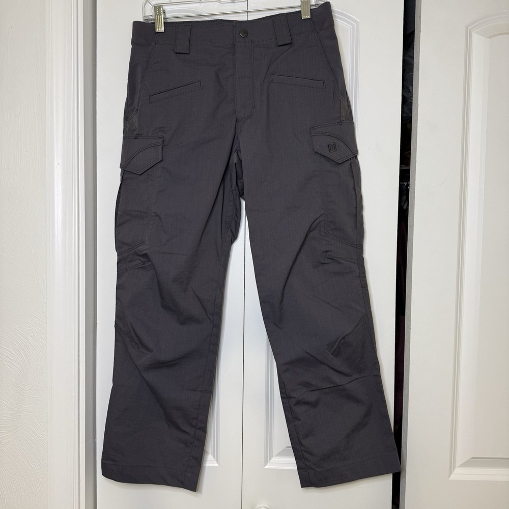 5.11 511 Tactical Pant Men 30x30 Gray 74521 Rip Stop Hiking Stretch Performance